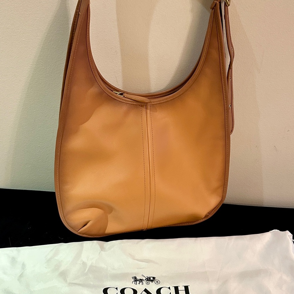 Coach Ergo 33 Tan Leather Shoulder Bag